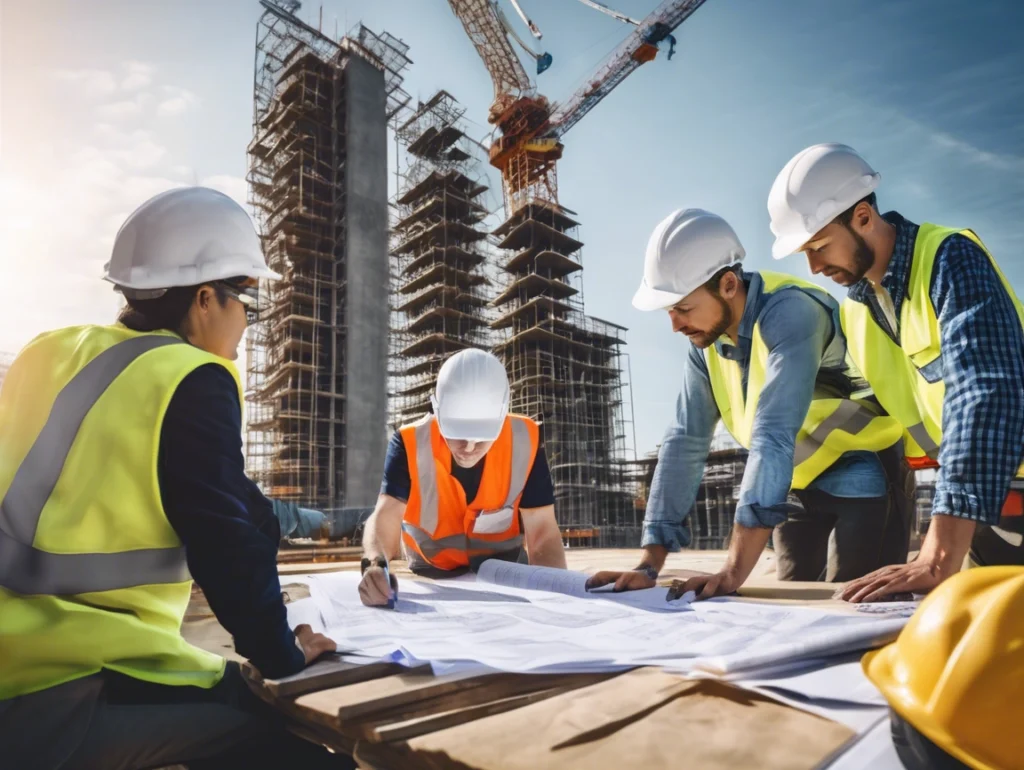 Quality Assurance Plan discussion by construction professionals